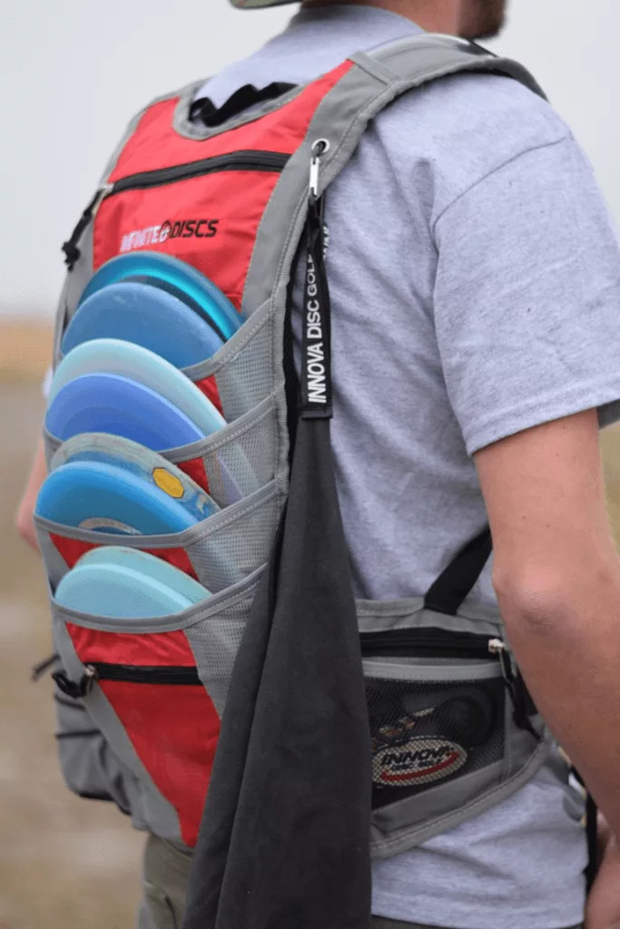 stealth on back Nice Economy Backpacks for Disc Golf