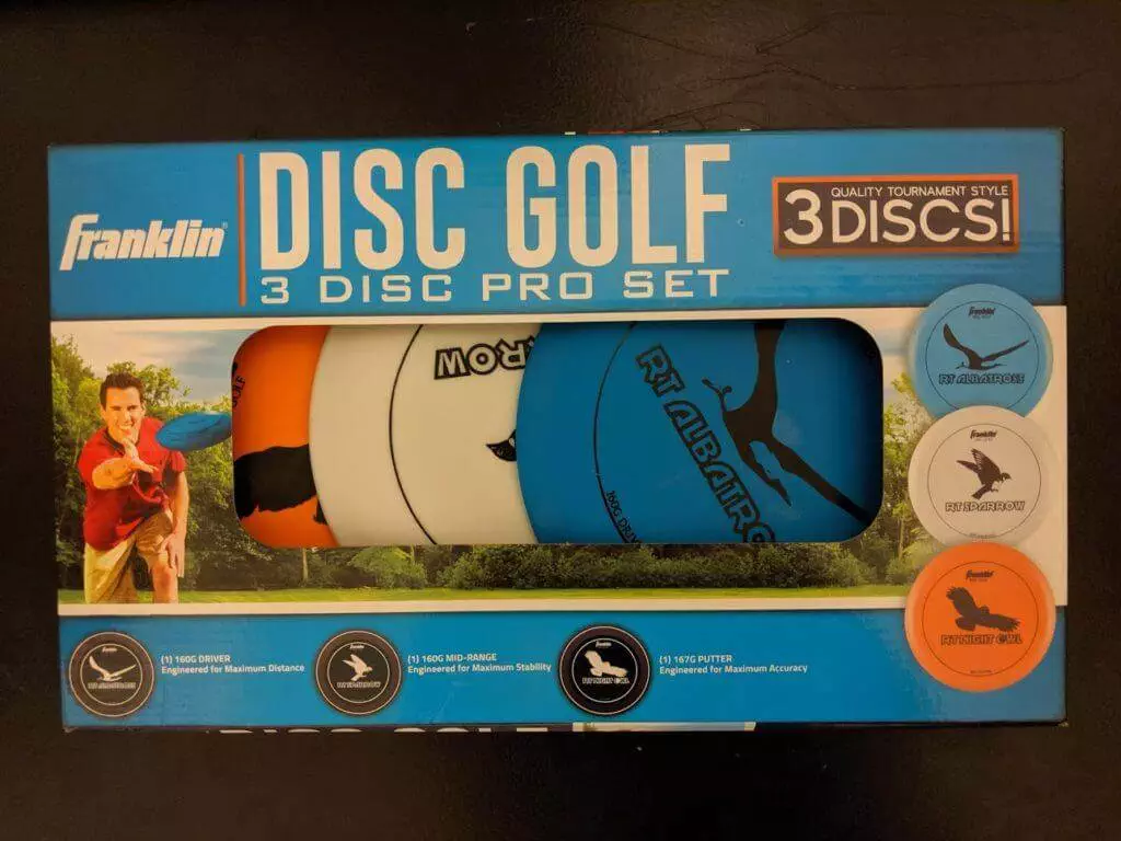 Franklin Disc golf sett