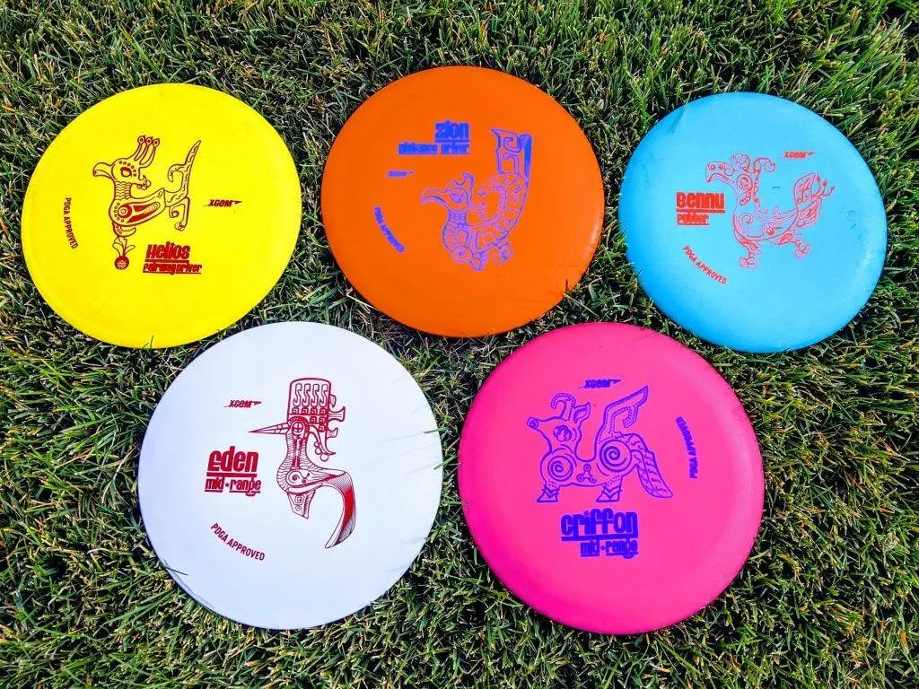 XCom brand Frisbee Golf Discs