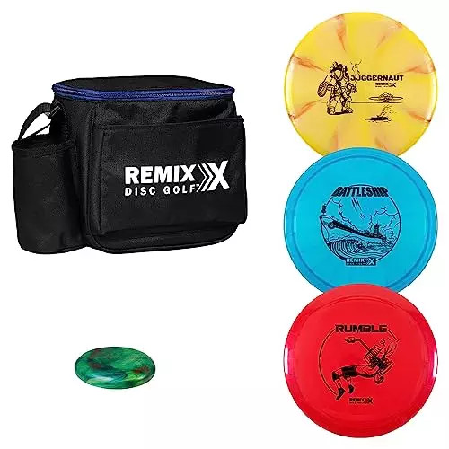 Remix Disc Golf Starter Bag + 3-Disc Set
